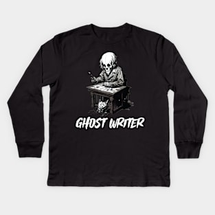 Ghost writer Kids Long Sleeve T-Shirt